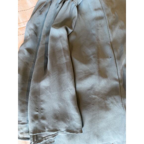 Show Me Your MuMu | Dakota Willow Swing Dress V-Neck Blue Green Aqua- Small - Picture 5 of 9